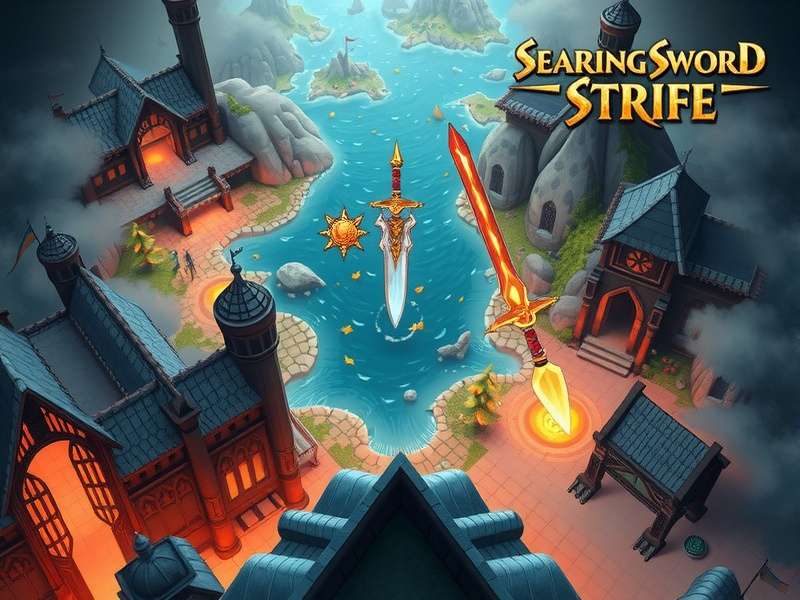 Searing Sword Strife Game World Map