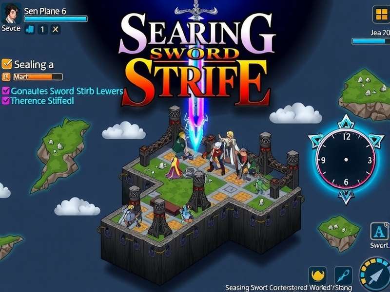 Searing Sword Strife Game Cover